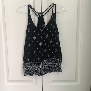 ❌Black Bandana Print Tank